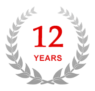 12 years in the market a hosting of services